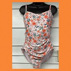 Floral one piece swimsuit 2